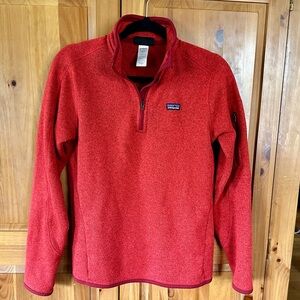 Patagonia Women’s Better Sweater Medium Red